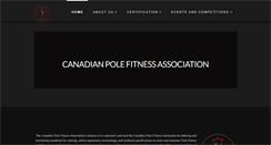 Desktop Screenshot of canadianpolefitnessassociation.com