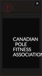 Mobile Screenshot of canadianpolefitnessassociation.com